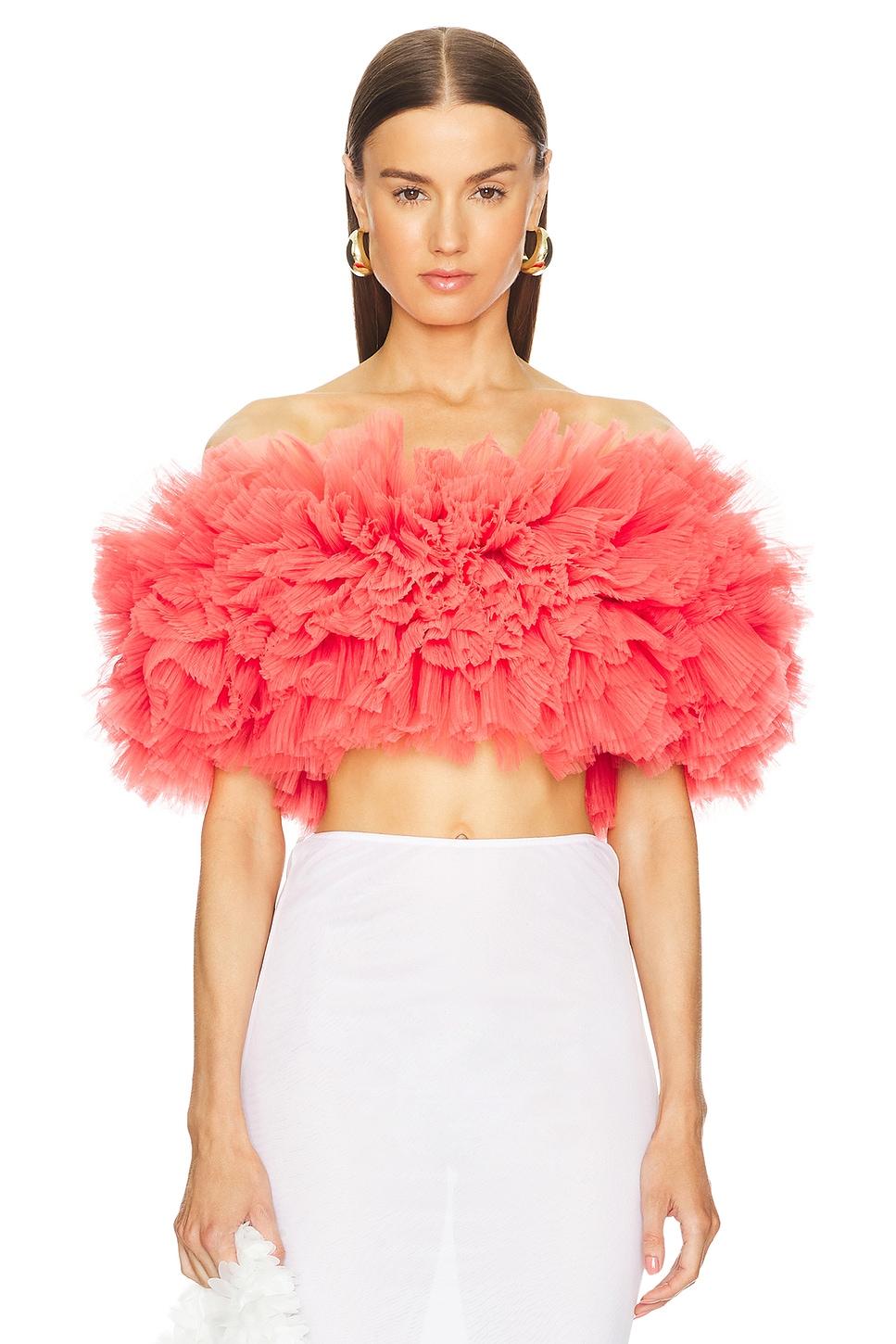 noelle tulle top