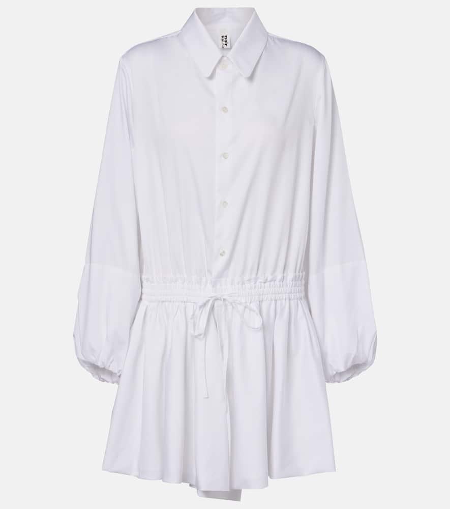 noir kei ninomiya cotton shirt dress