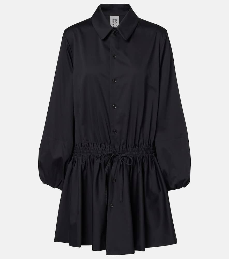 noir kei ninomiya cotton shirt dress