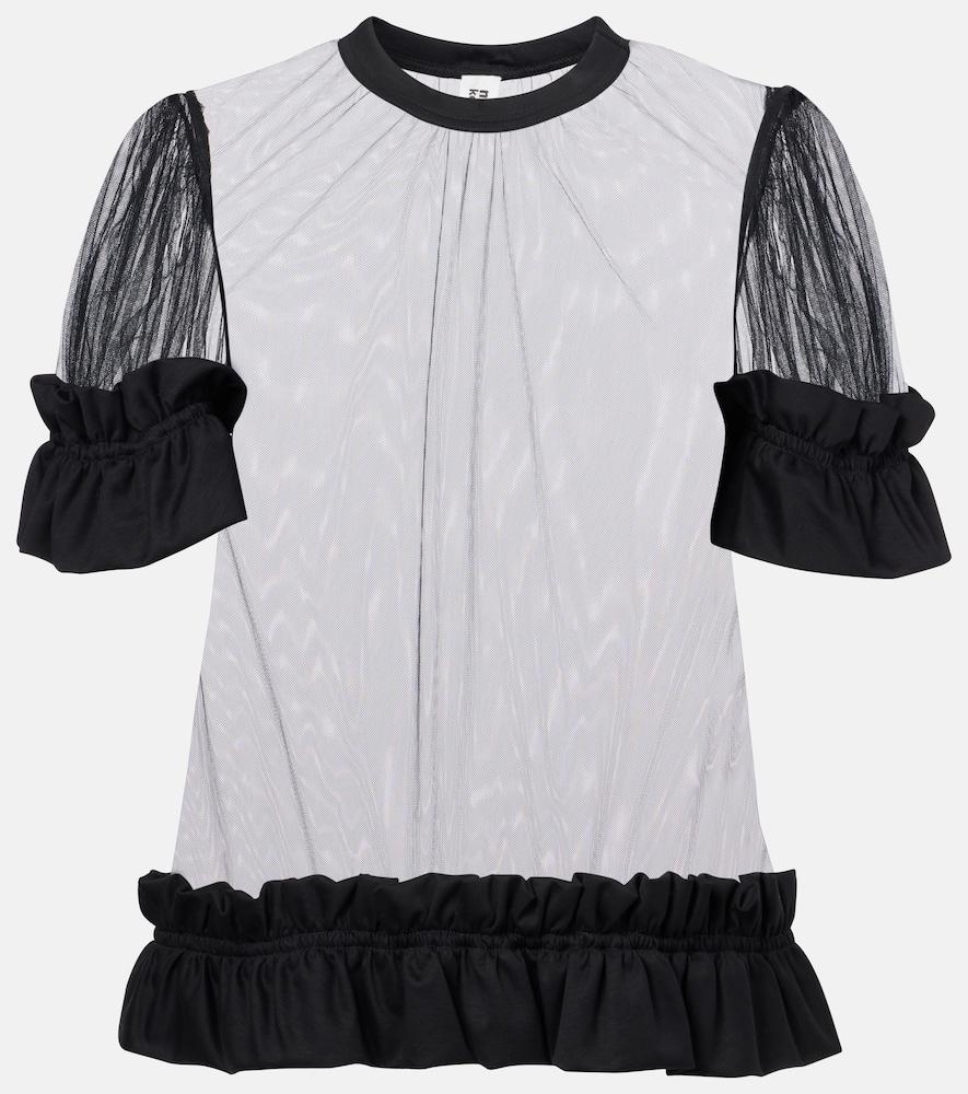 noir kei ninomiya sheer tulle top