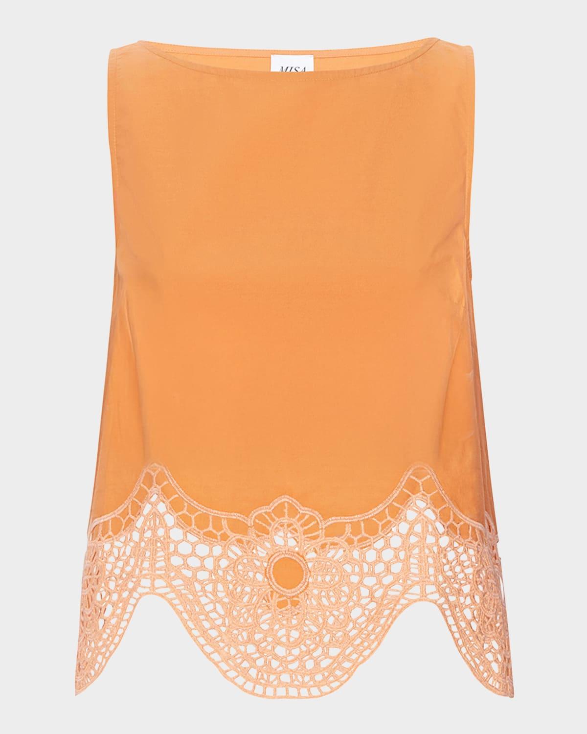 nola open-knit top