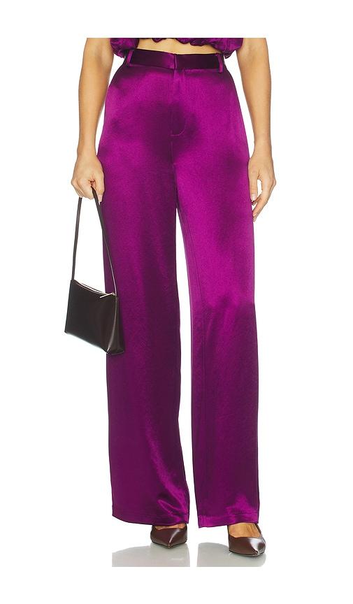 nonchalant label esme pant in purple.