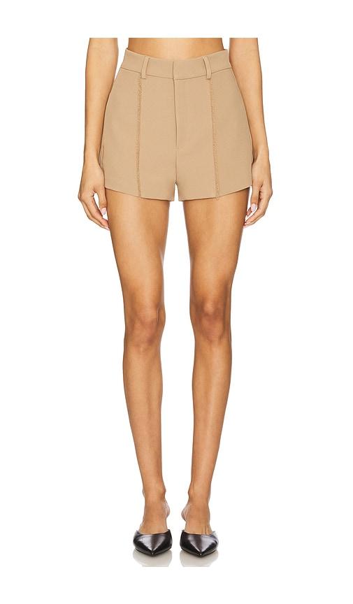 nonchalant label hedda short in beige.