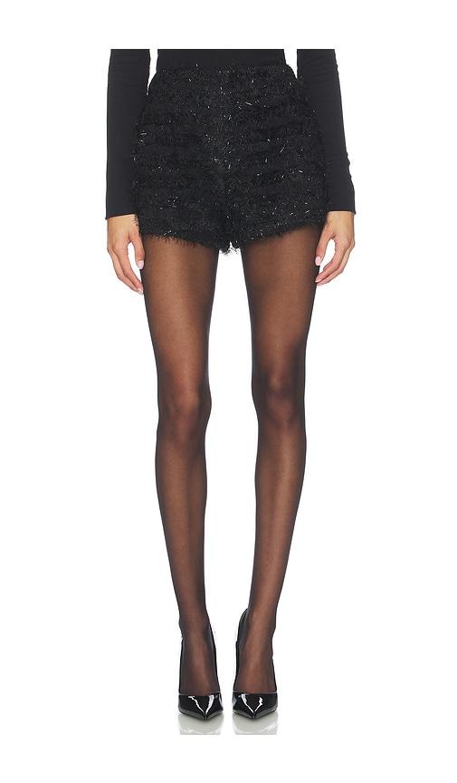 nonchalant label monique short in black.
