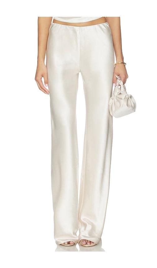 nonchalant label norma pant in ivory.