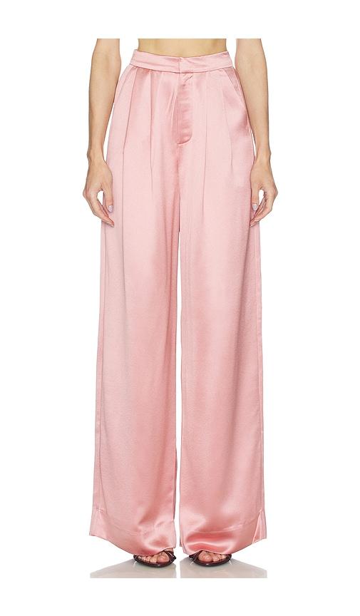 nonchalant label paris pant in rose.