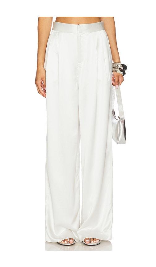 nonchalant label rollo pant in grey.