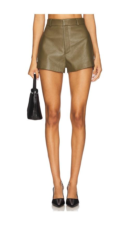 nonchalant label x revolve robbie short in olive.