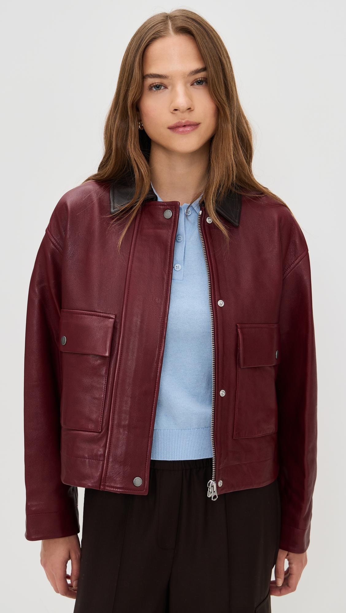 nonie leather jacket