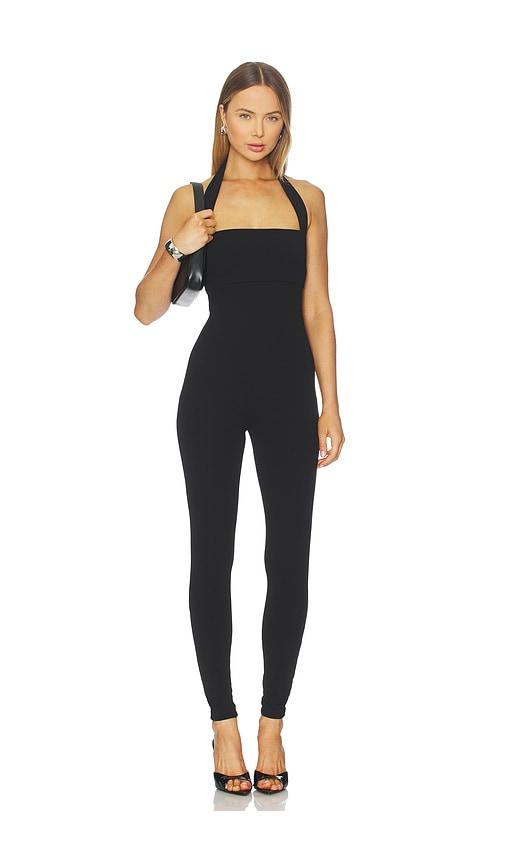 nookie boulevard jumpsuit in black.