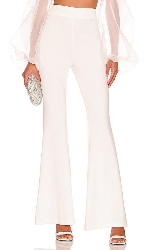 nookie illusion pant in ivory.
