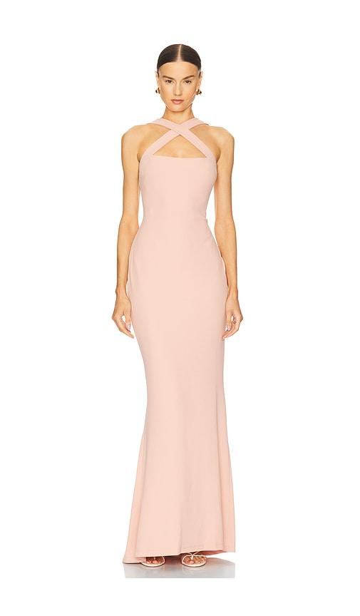 nookie viva 2way gown in pink.