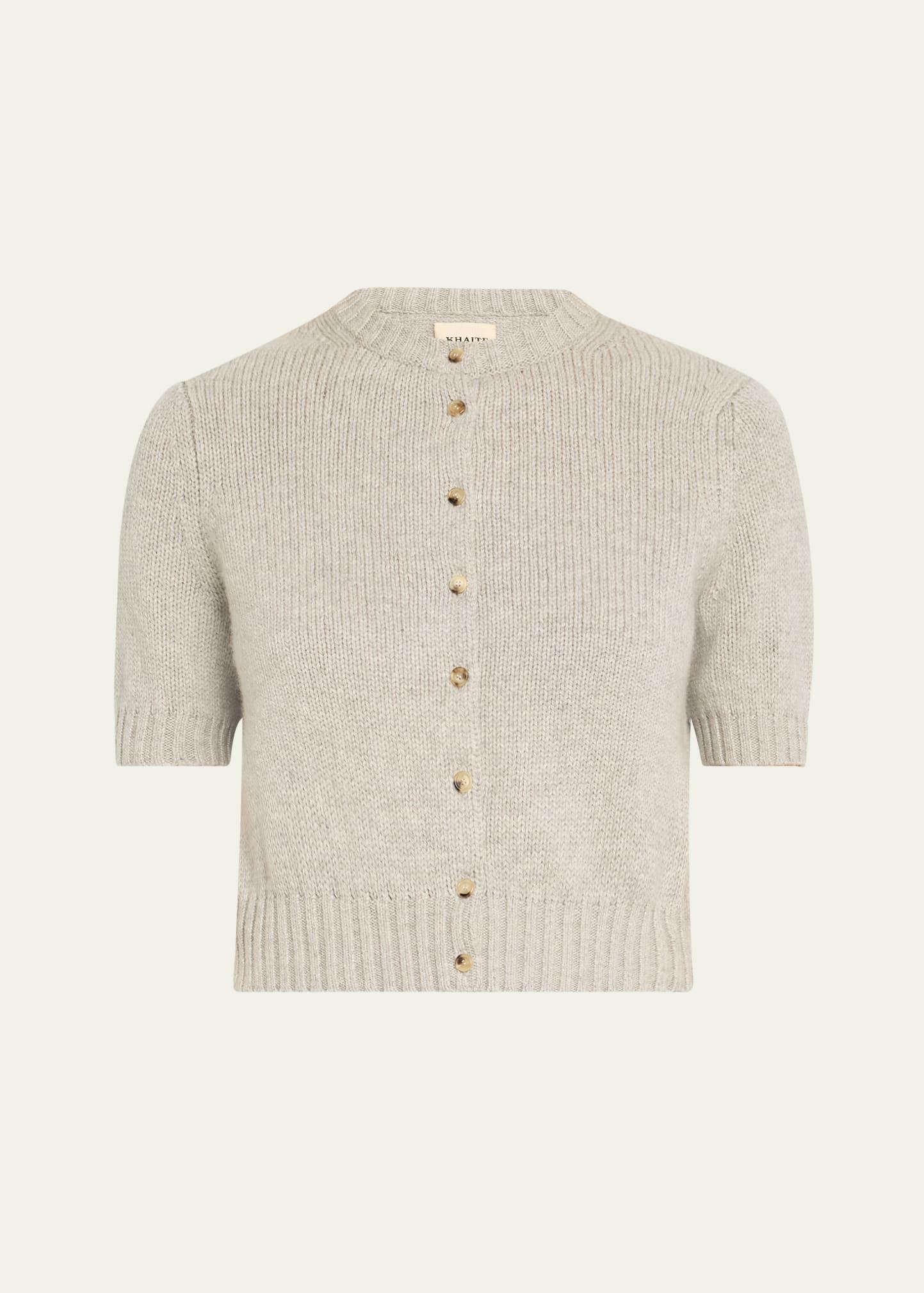 nora cashmere knit cardigan