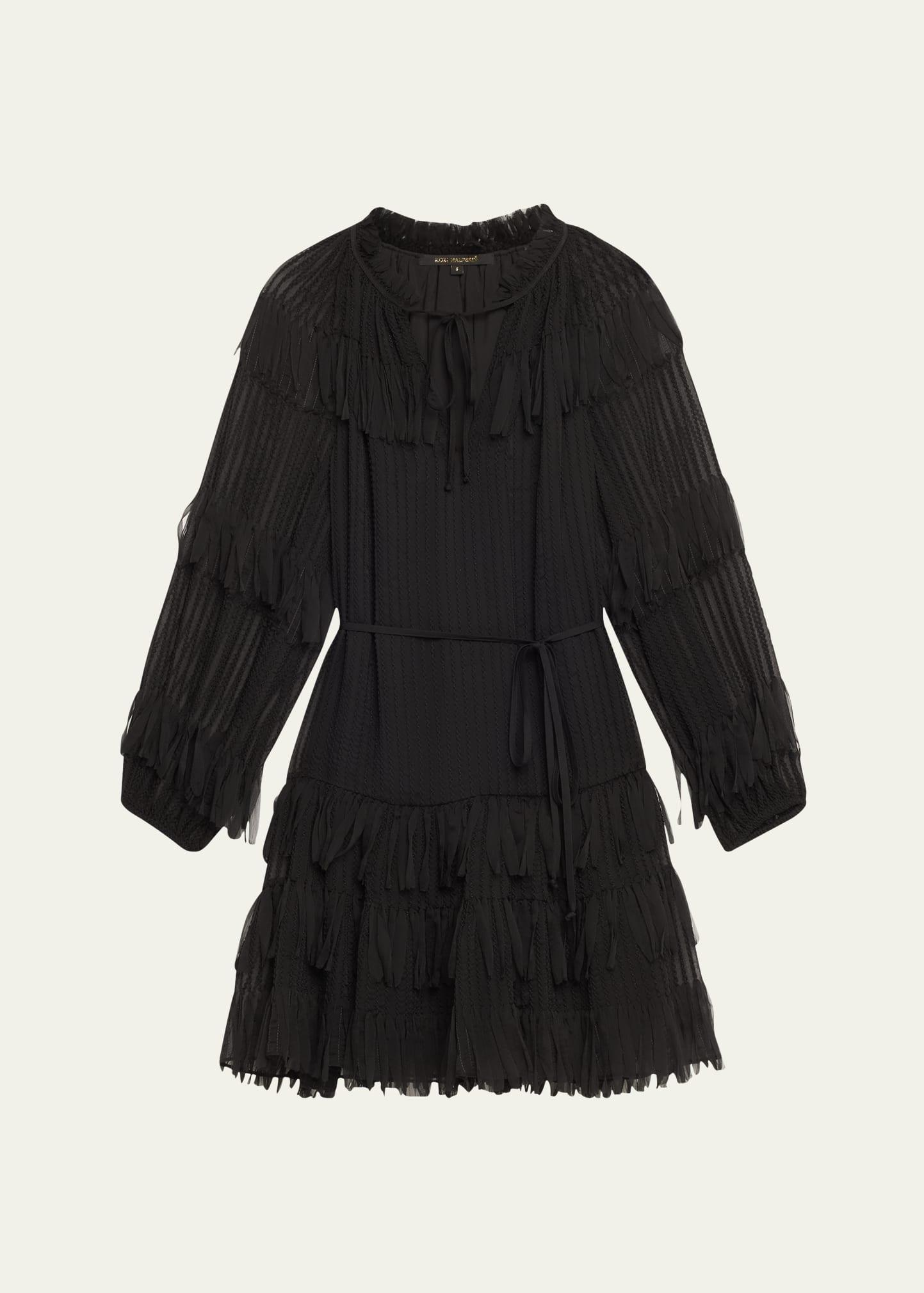 nora chiffon mini dress
