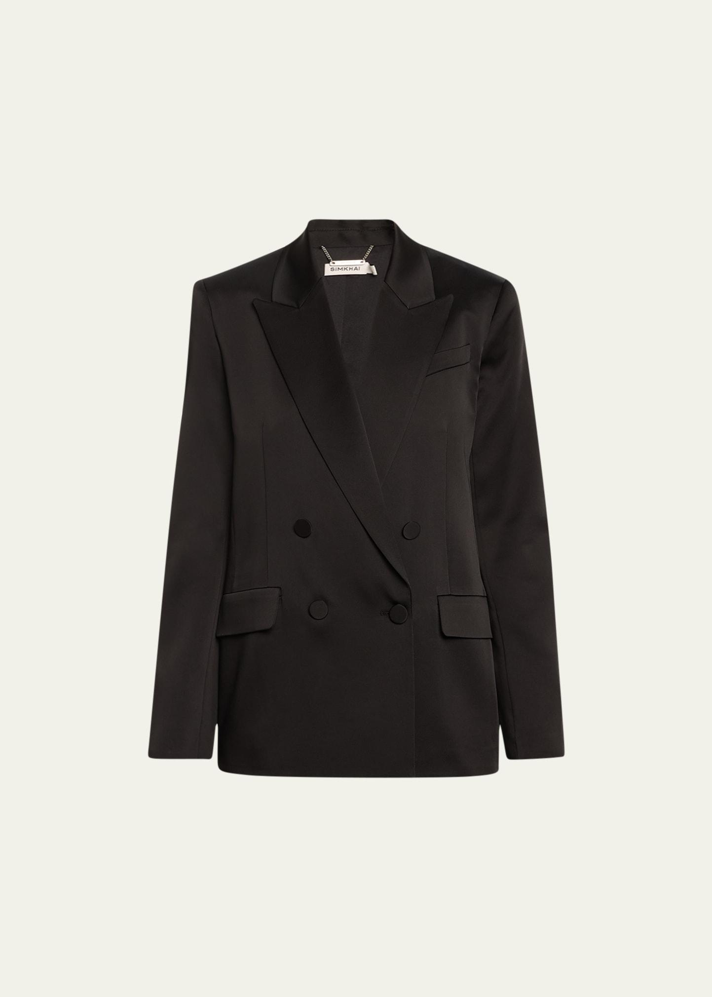 norah double-breasted blazer
