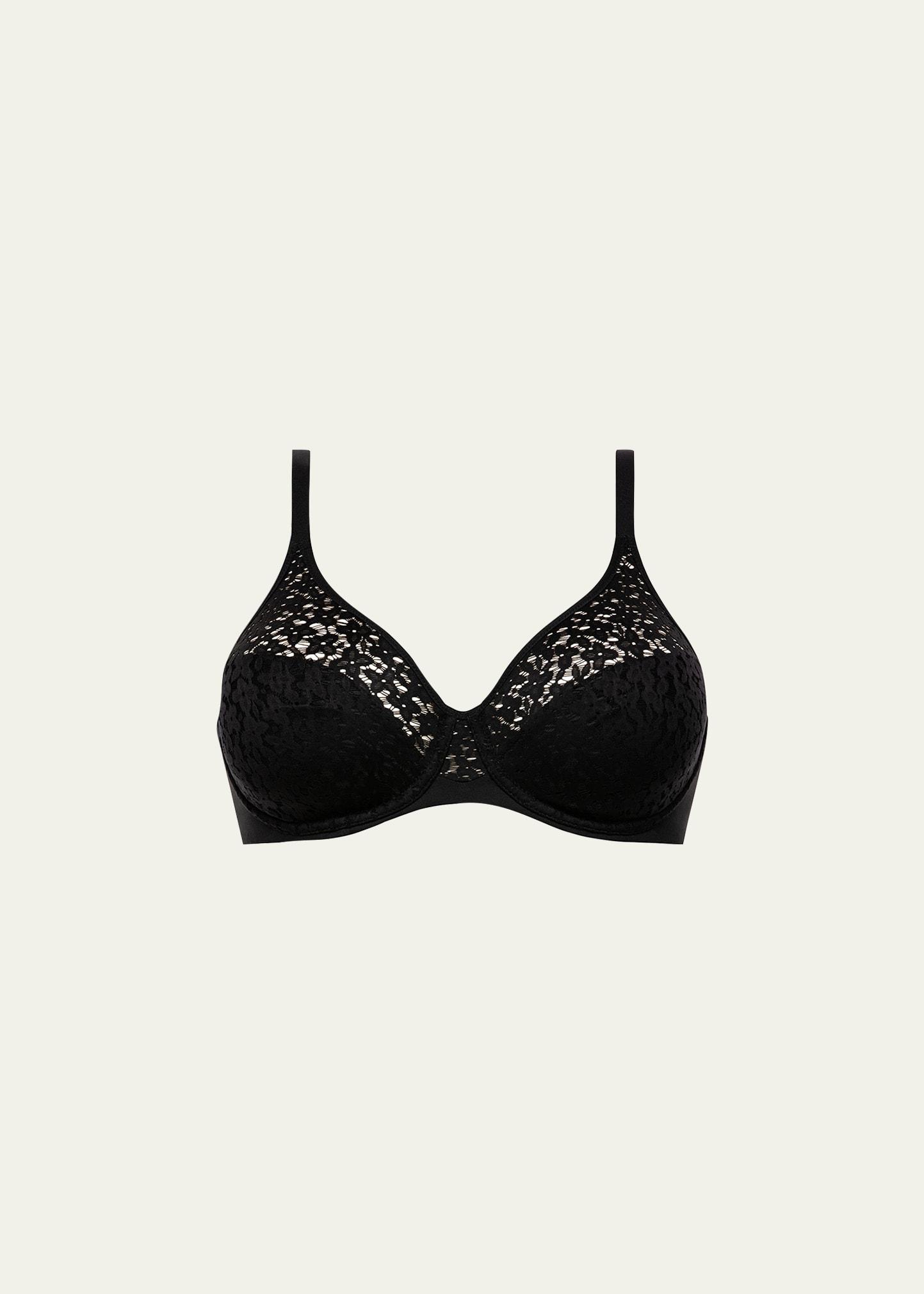 norah molded lace bra