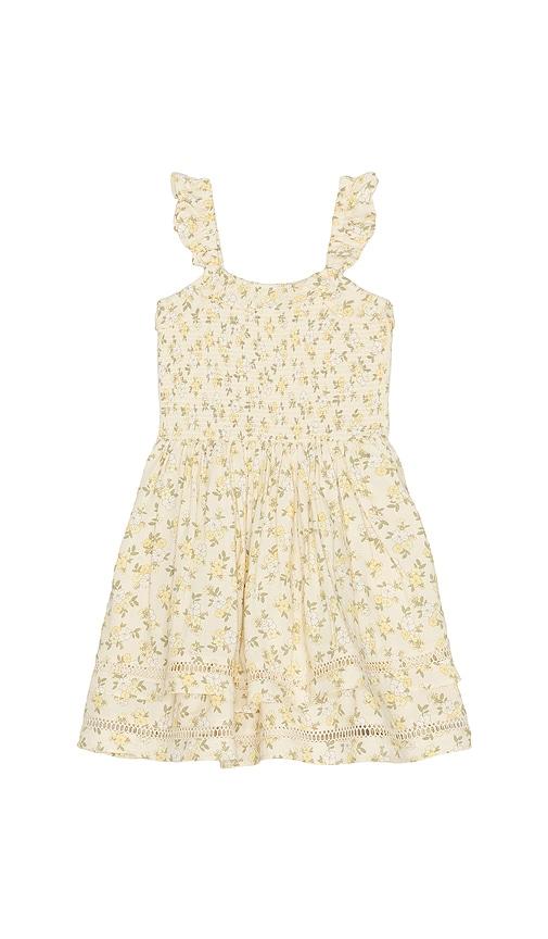 noralee birdie dress in yellow.