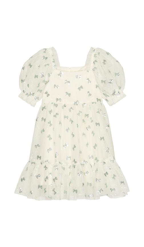 noralee louella dress in ivory.