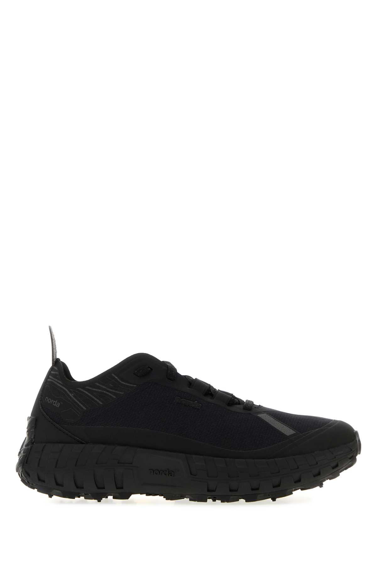 norda black canvas 001a sneakers