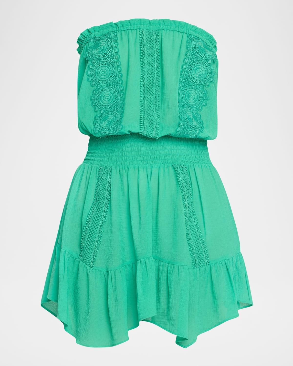 norika strapless mini dress