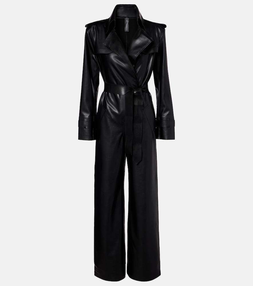 norma kamali belted jumpsuit