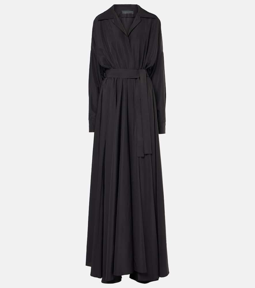 norma kamali belted oversized shirt dress
