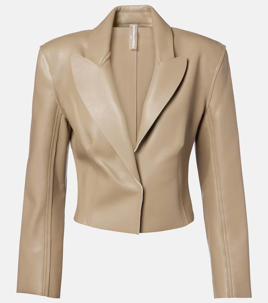 norma kamali cropped jacket