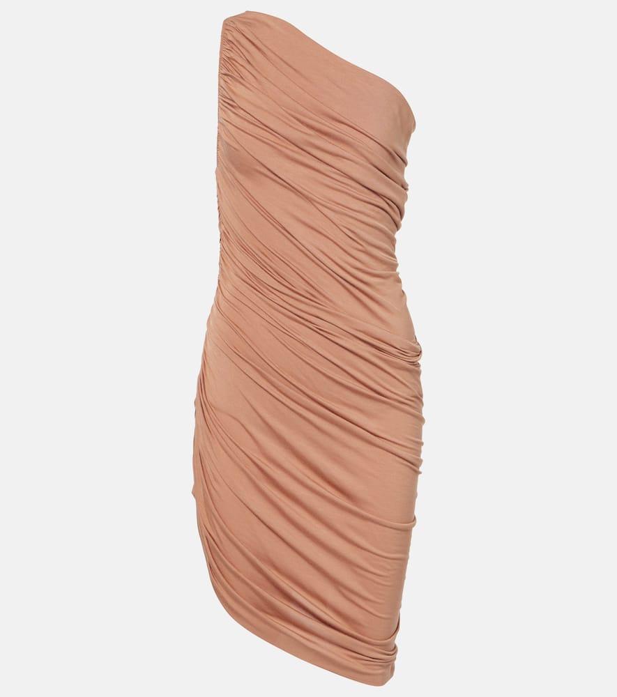 norma kamali diana ruched minidress