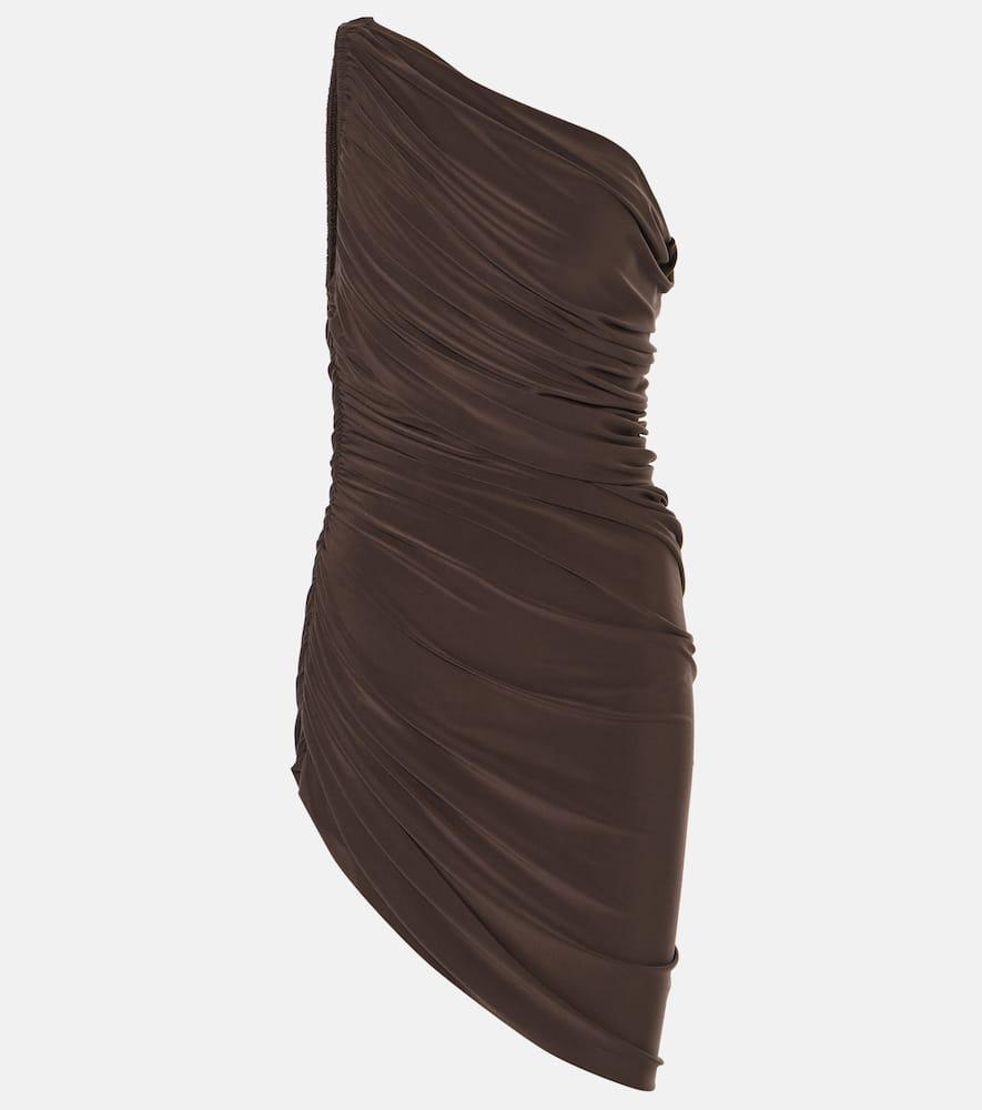 norma kamali diana ruched minidress