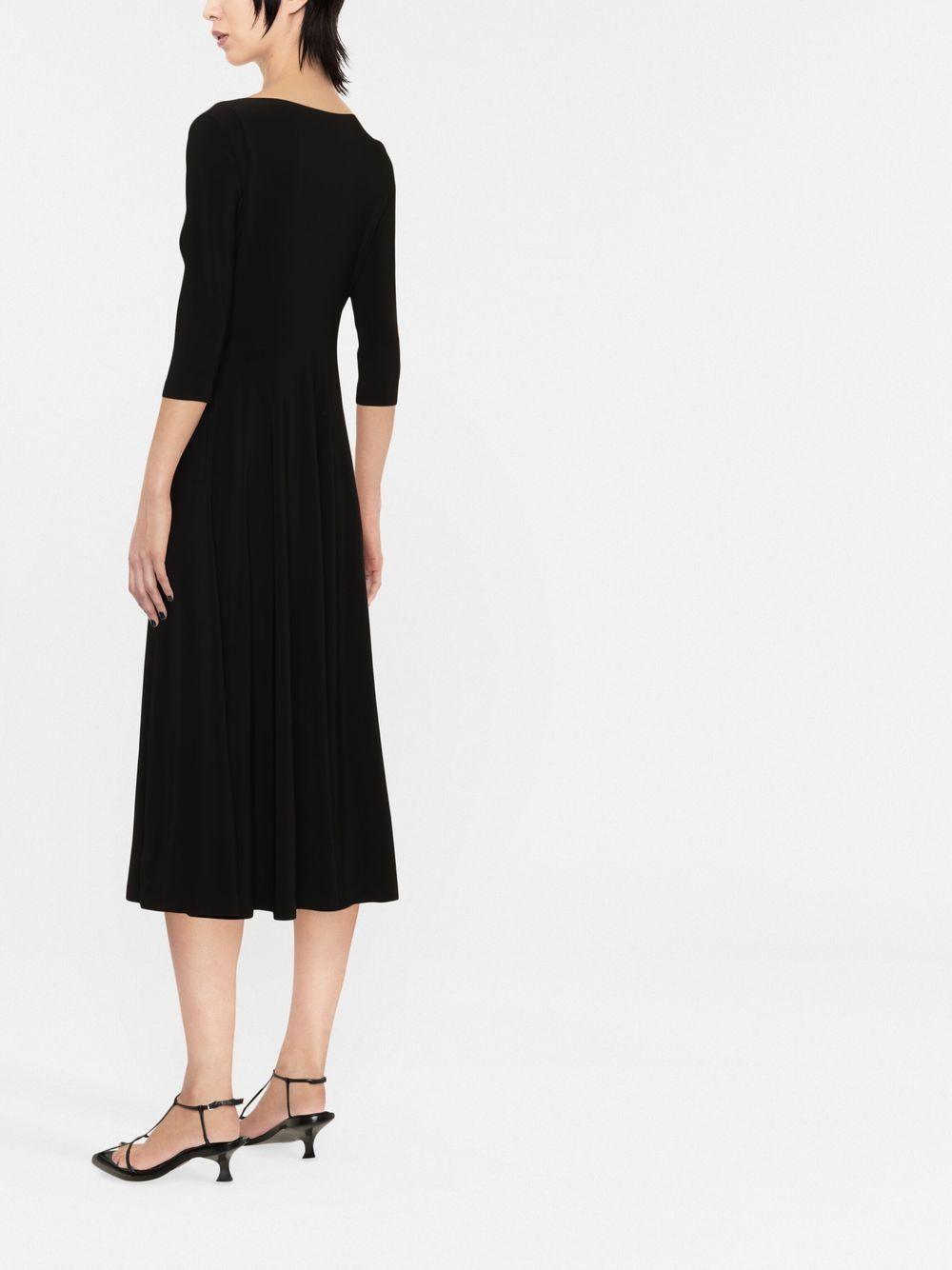 norma kamali dresses black polyester - women