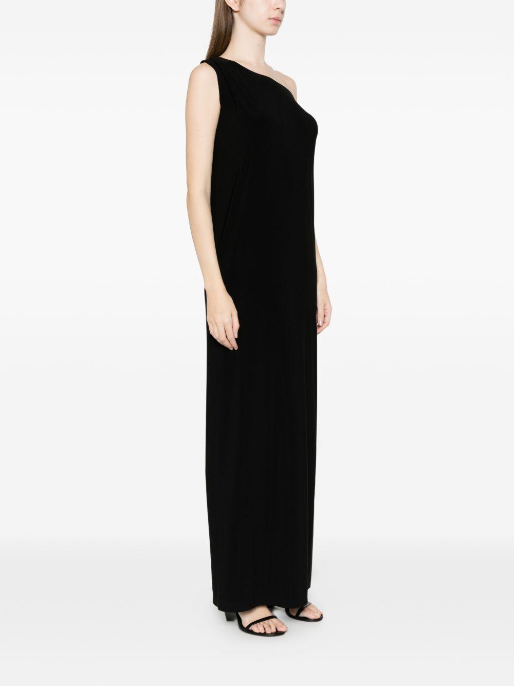 norma kamali dresses black polyester elastane - women