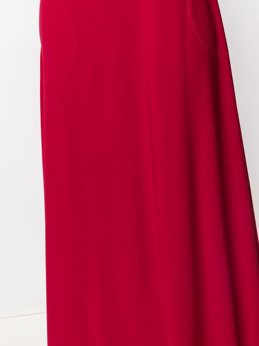 norma kamali dresses red - women