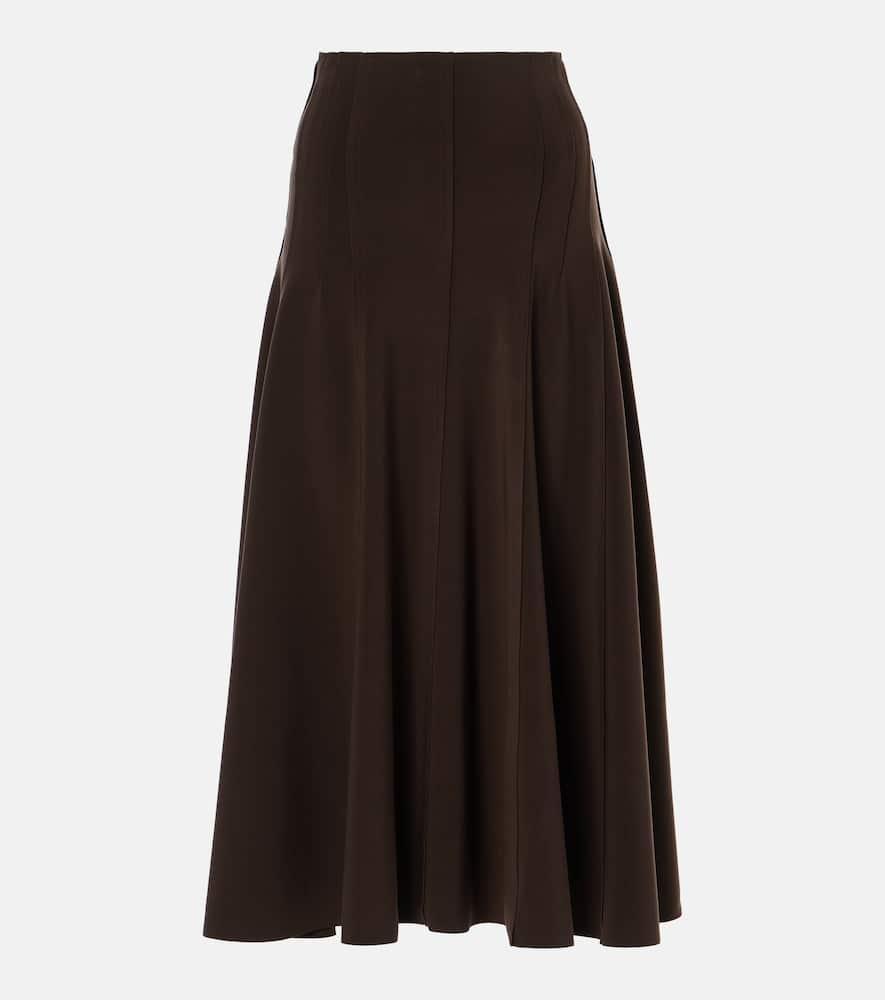 norma kamali grace maxi skirt