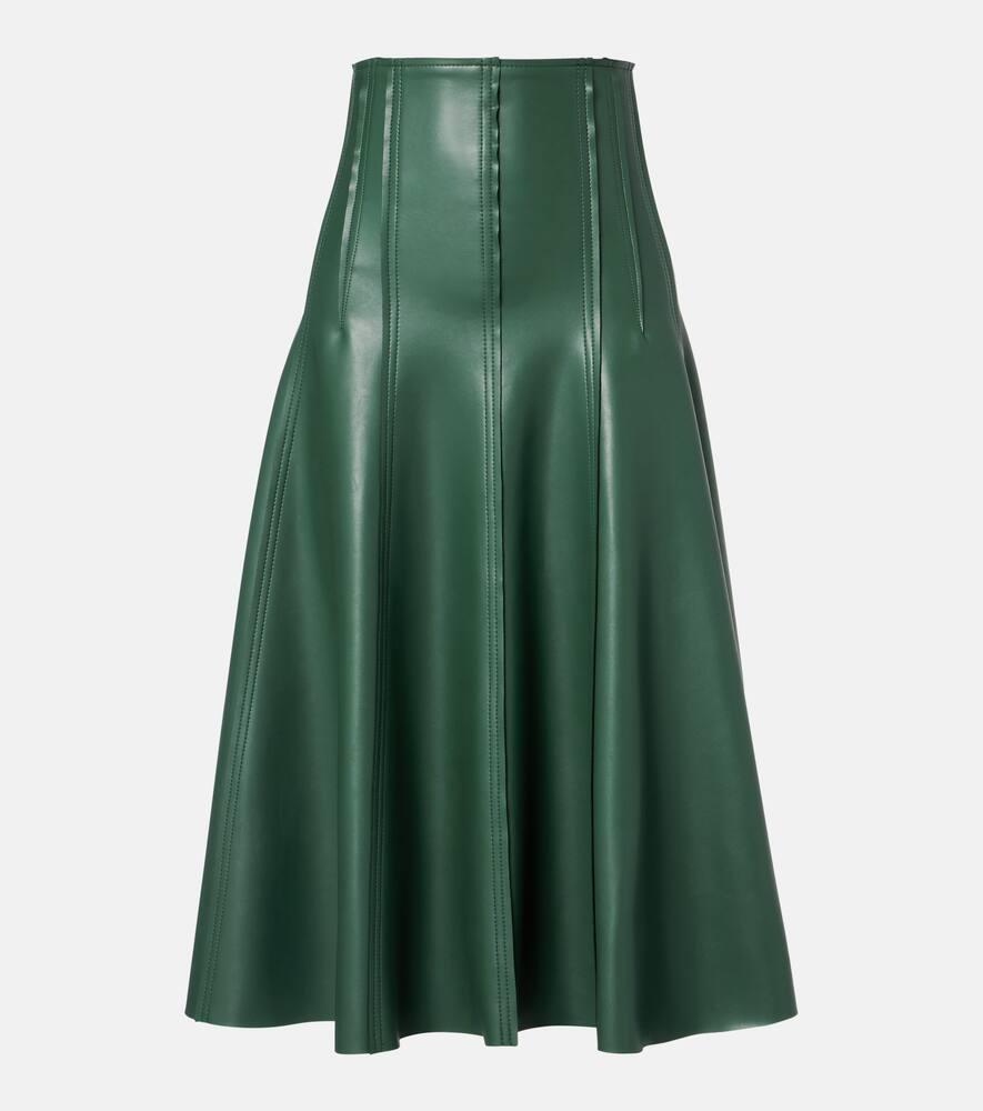 norma kamali grace midi skirt