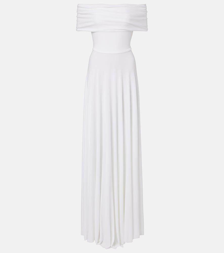 norma kamali jersey maxi dress