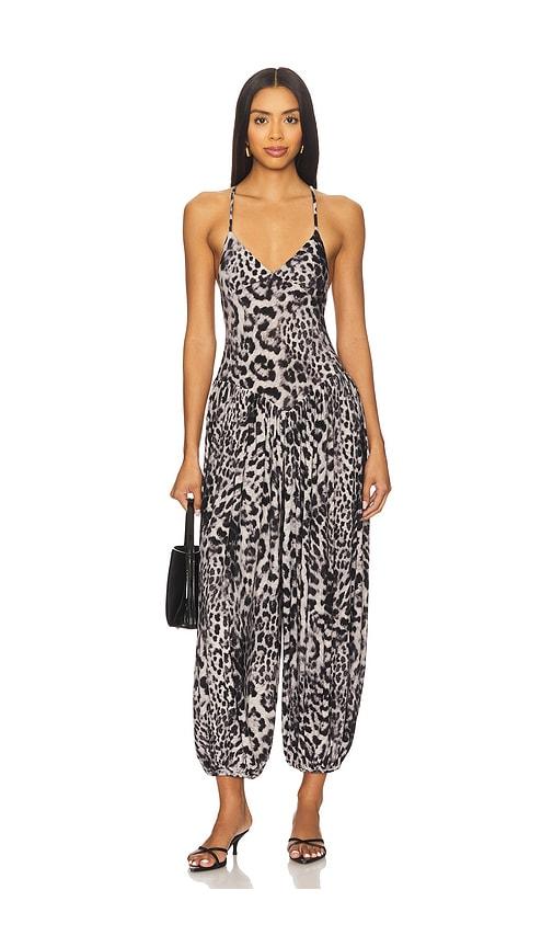 norma kamali kenny jumpsuit in black.