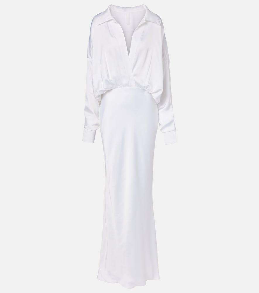 norma kamali oversized gown
