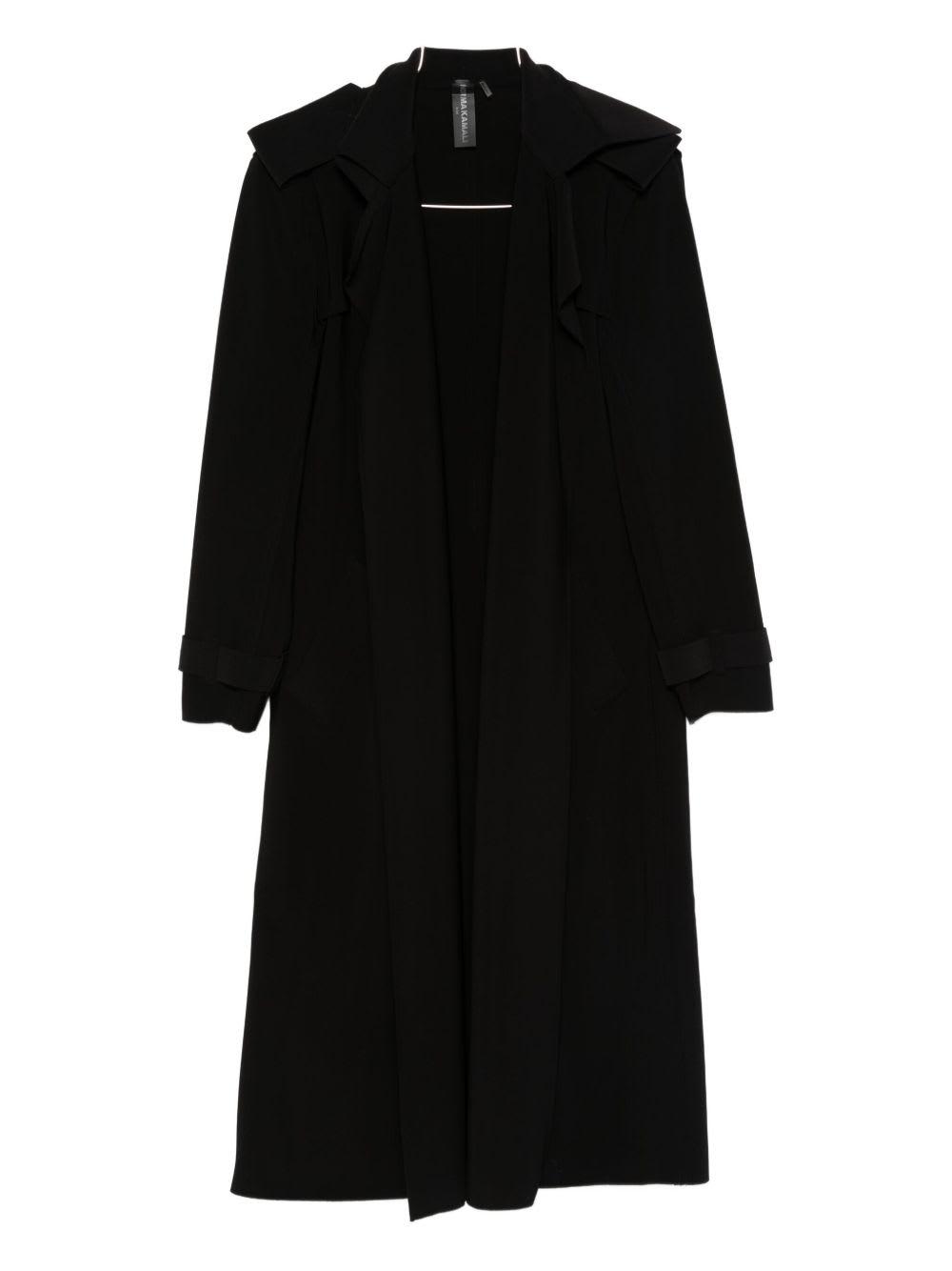 norma kamali oversized trench coat