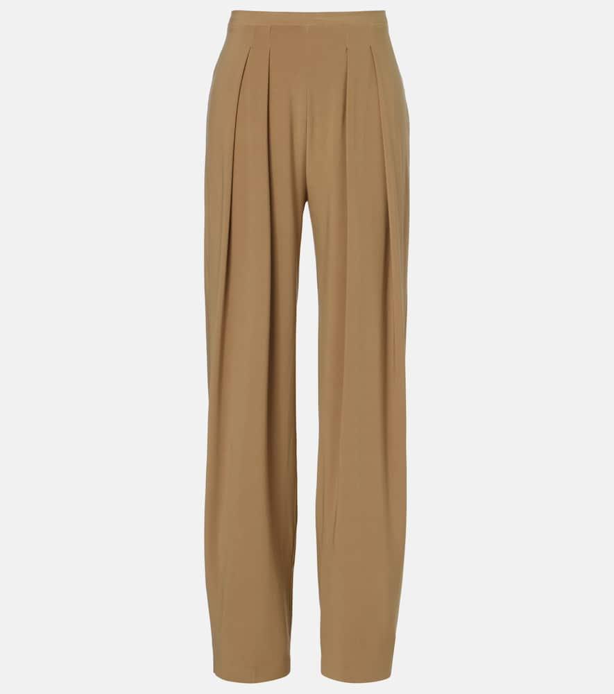 norma kamali pleated wide