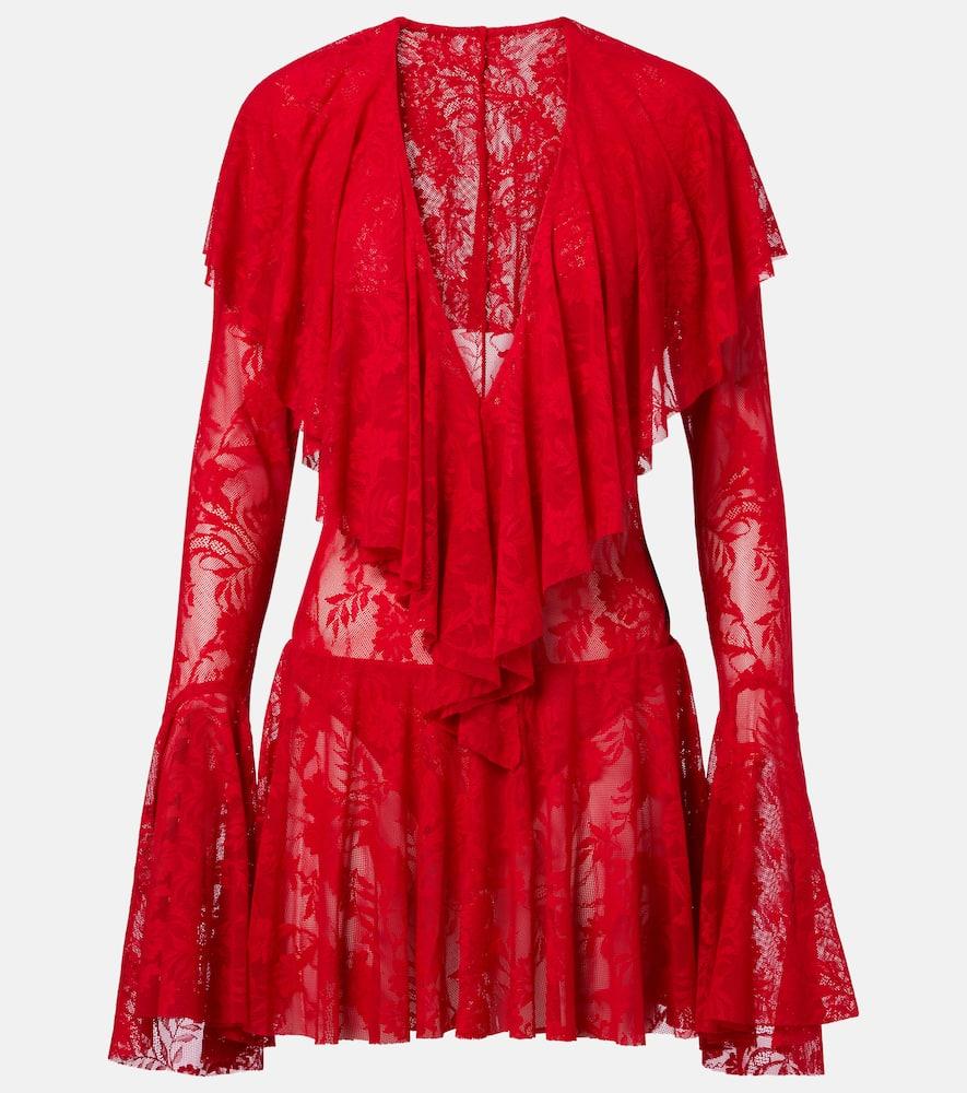 norma kamali ruffled semi