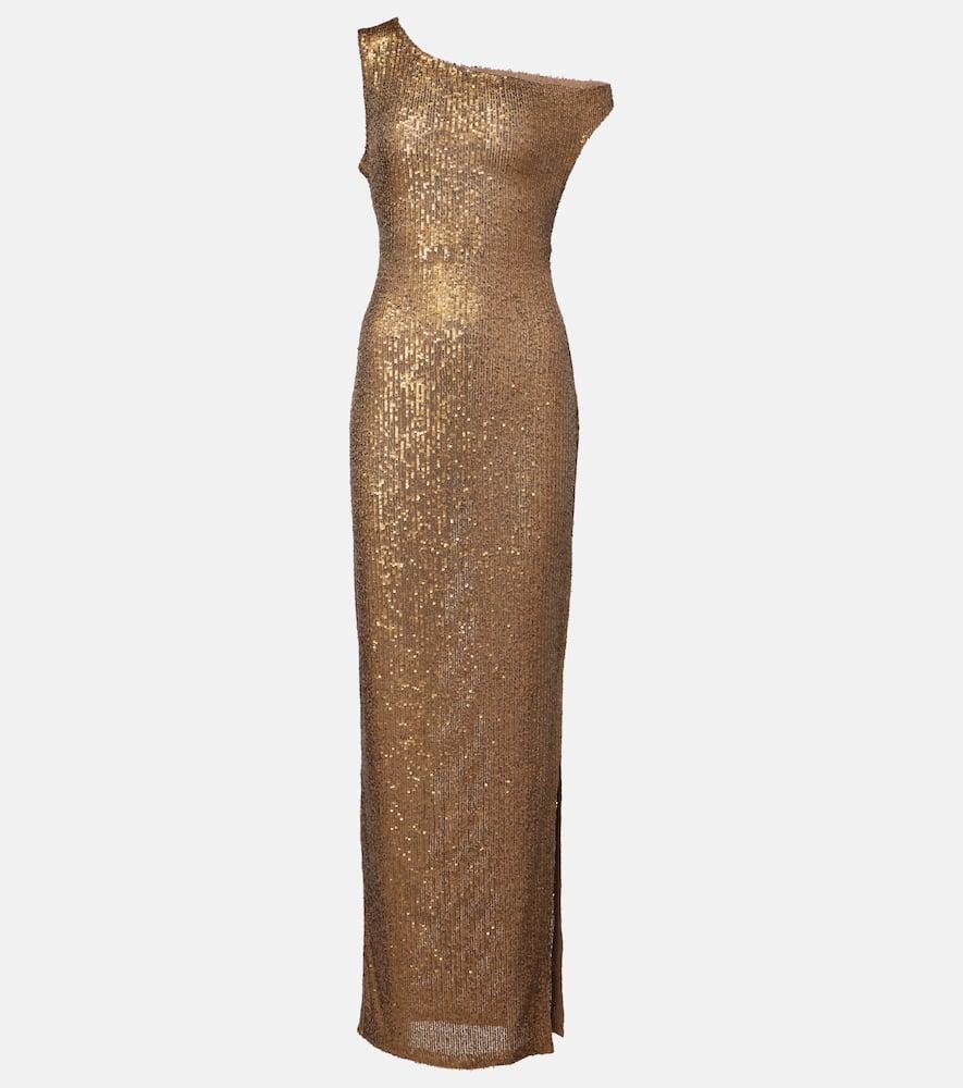 norma kamali sequined one