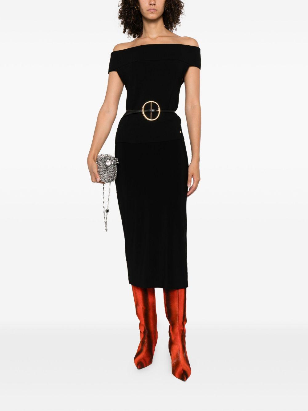 norma kamali skirts black polyester - women