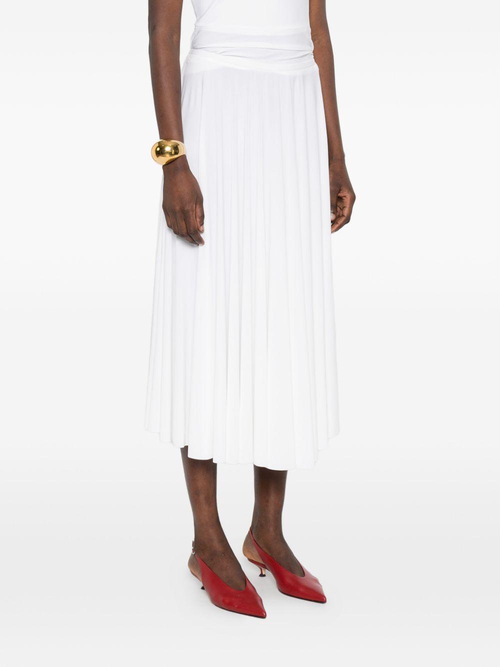 norma kamali skirts white polyester elastane - women