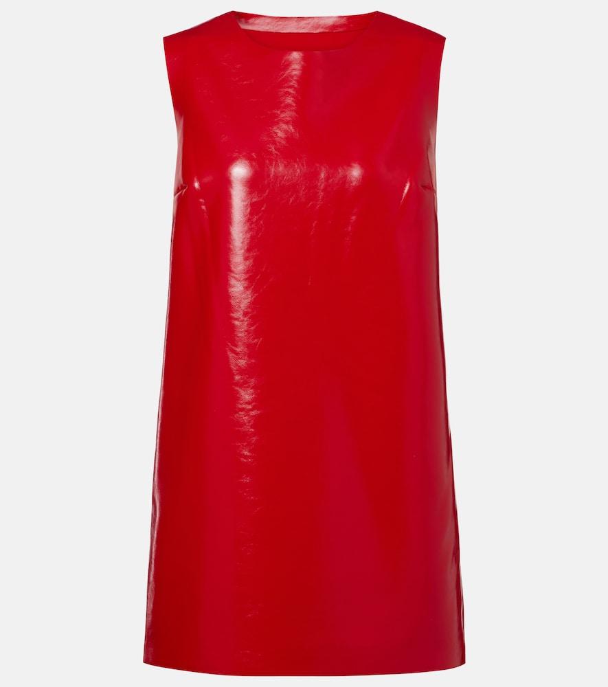 norma kamali sleeveless minidress
