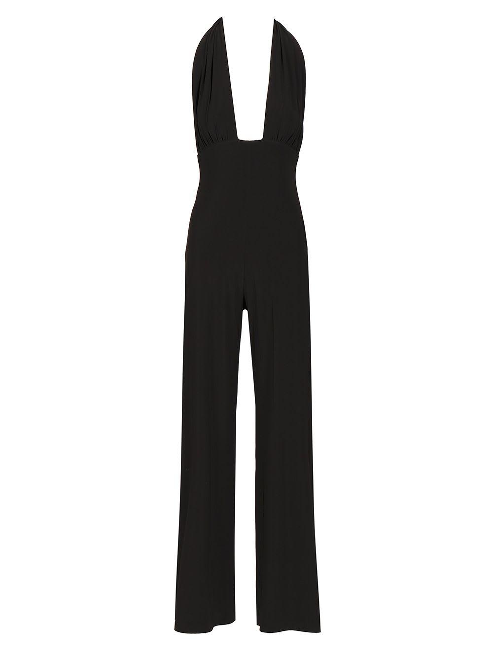 norma kamali straight leg jumpsuit