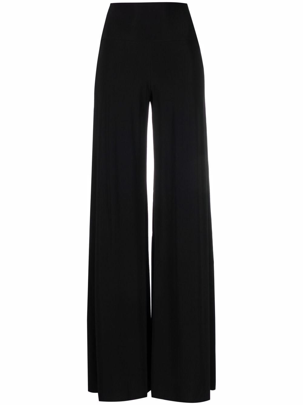 norma kamali trousers black - women