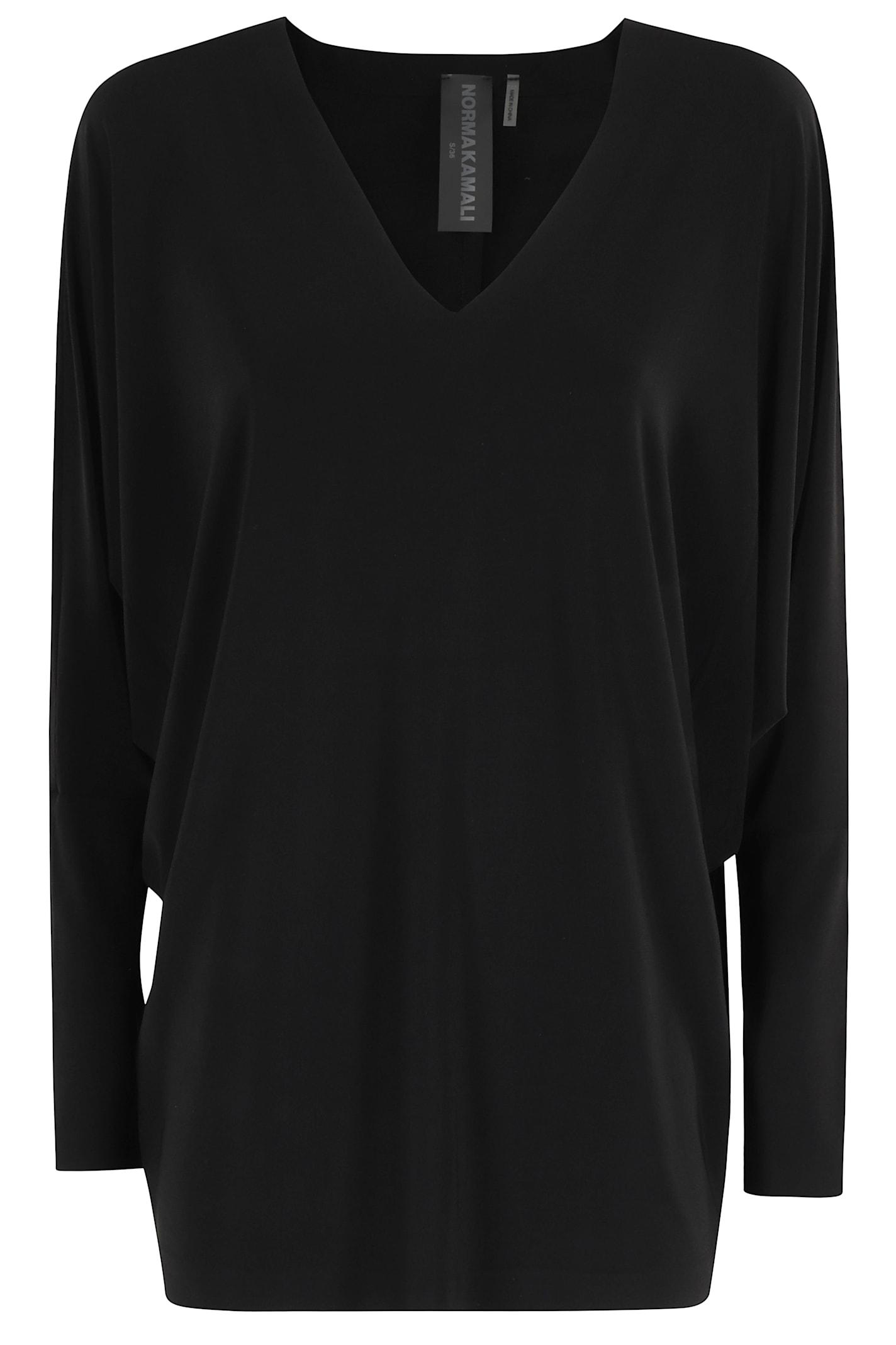 norma kamali v neck dolman top