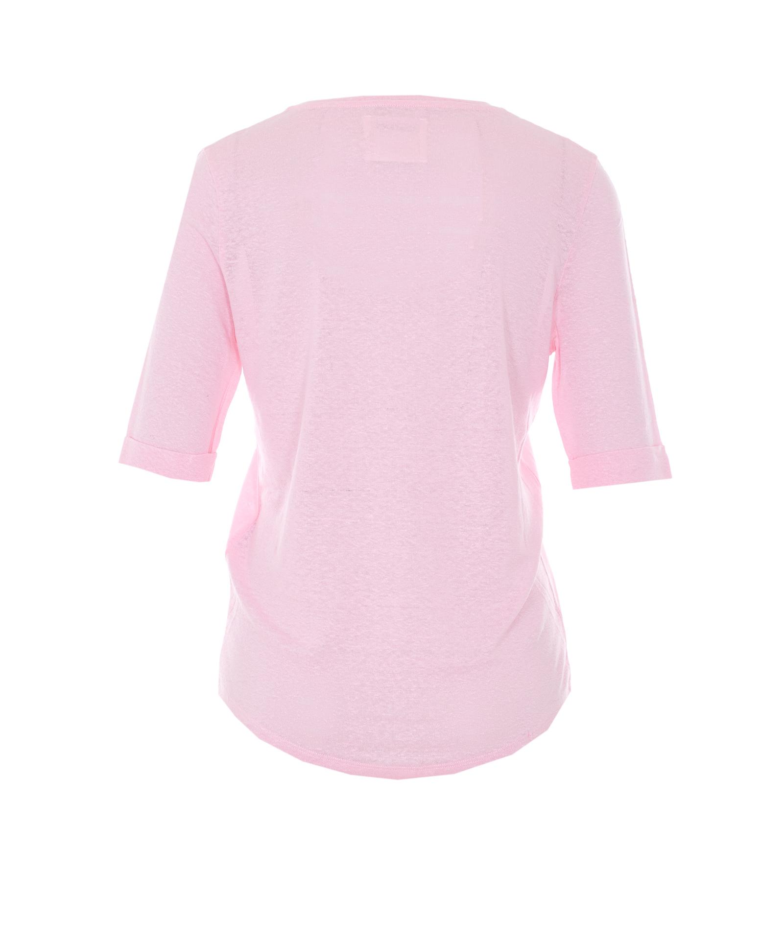 not shy t-shirts and polos pink linen - women