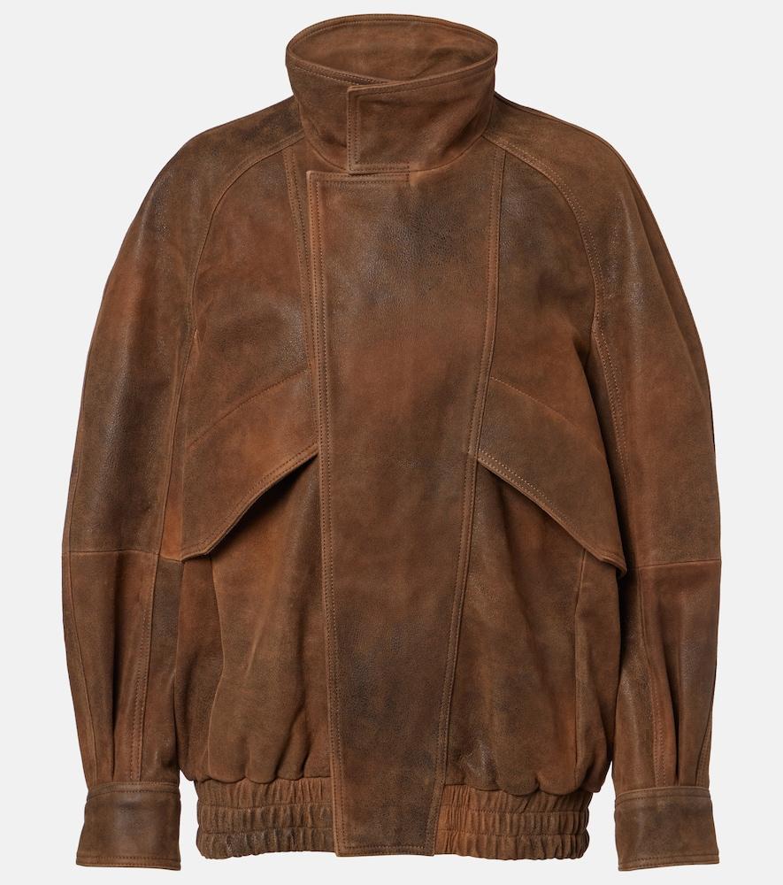nour hammour ariste leather jacket