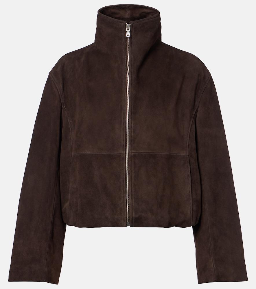 nour hammour etienne suede jacket